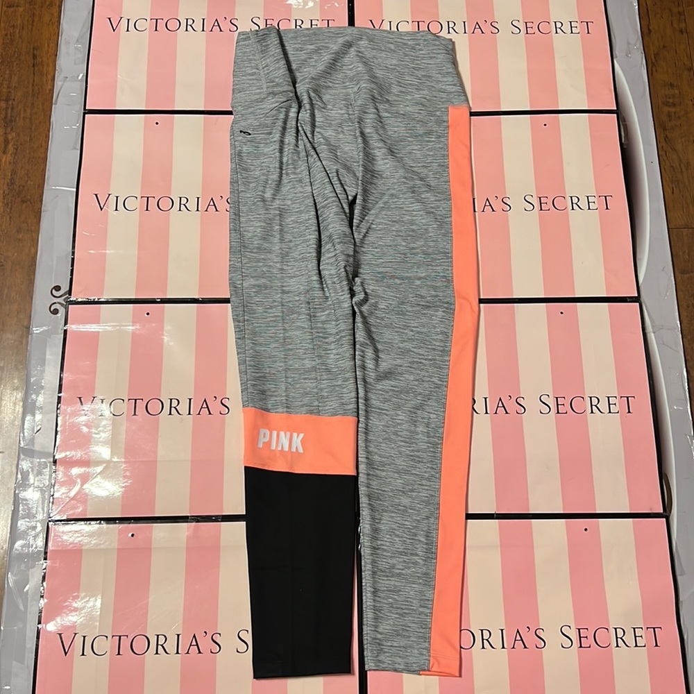 VS Pink color block ultimate pocket legging